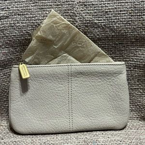 Vintage Rare Coach Sonoma Makeup Pouch In Cream #4973